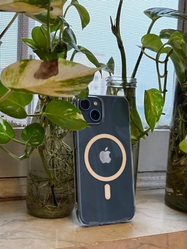 Customer photo review of Anti-Yellow Clear Case Oppo F Series
