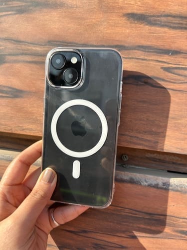 Customer photo review of Anti-Yellow Clear Case Oppo F Series