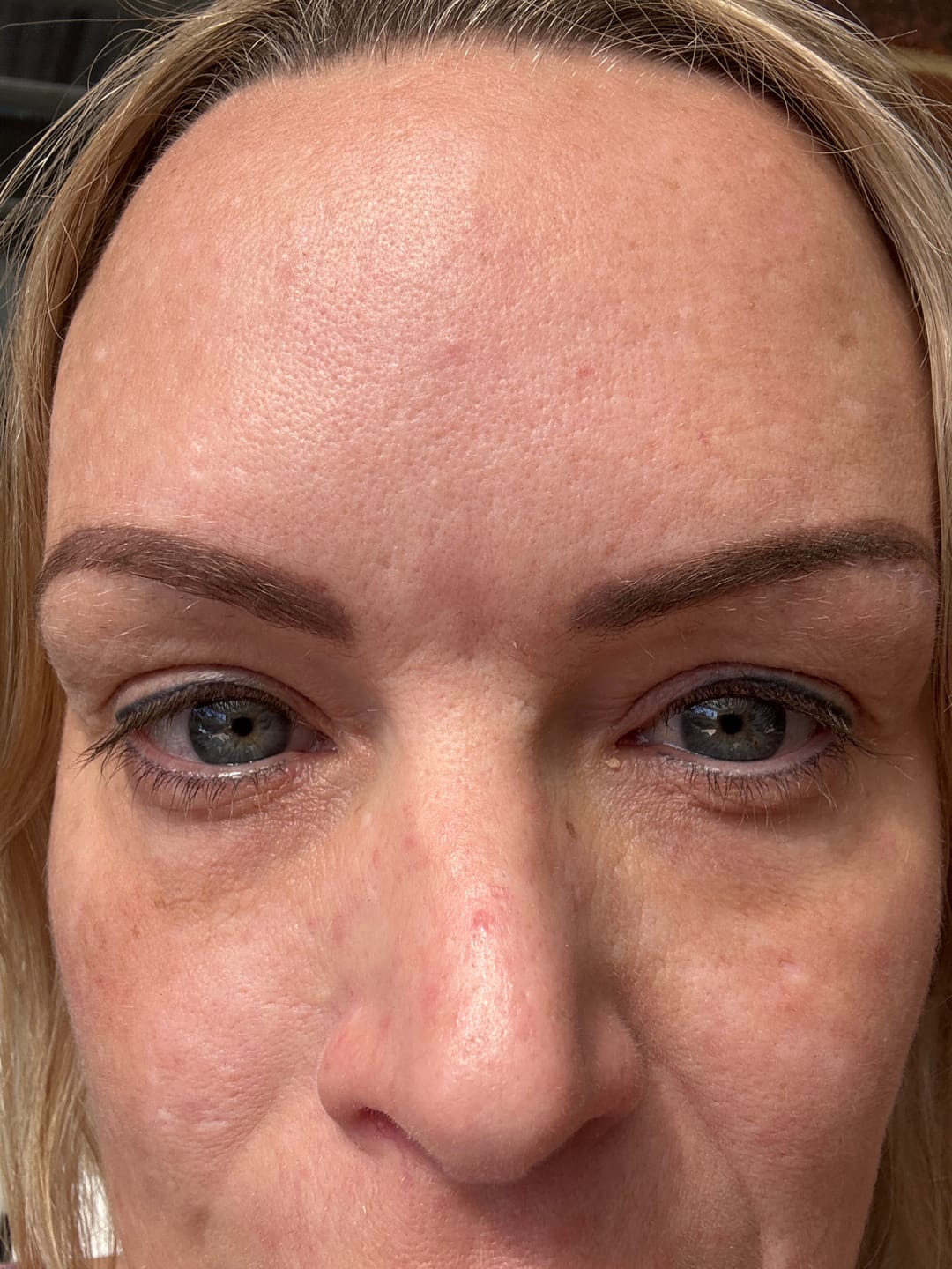 Customer photo review of Brow Tint in Coffee