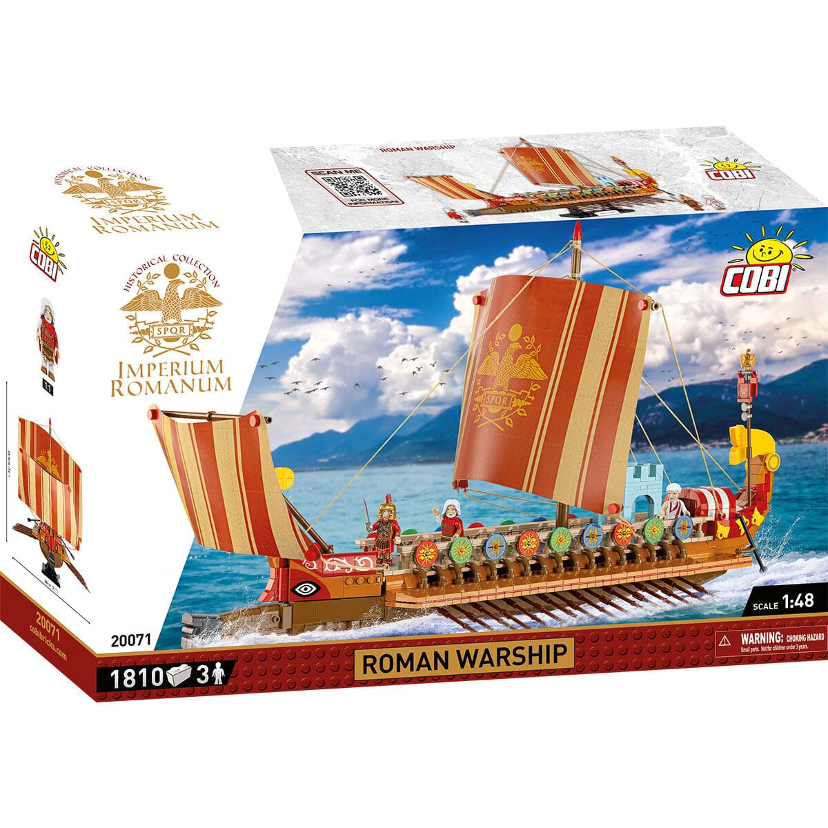 Customer photo review of COBI IMPERIUM ROMANUM Roman Warship: Set #20071