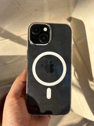 Customer photo review of Anti-Yellow Clear Case Oppo F Series