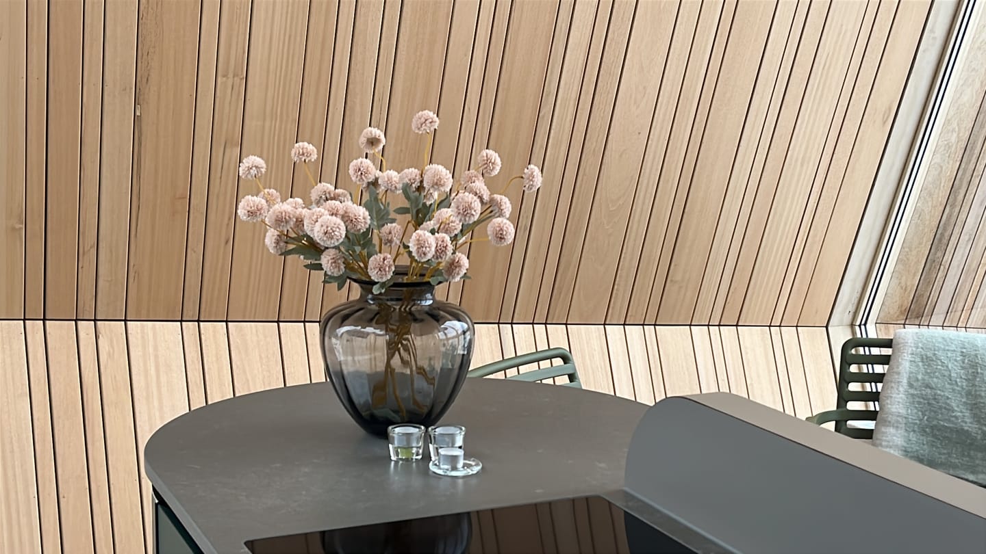 Customer photo review of Zijden Kiku Bloemen - Crème