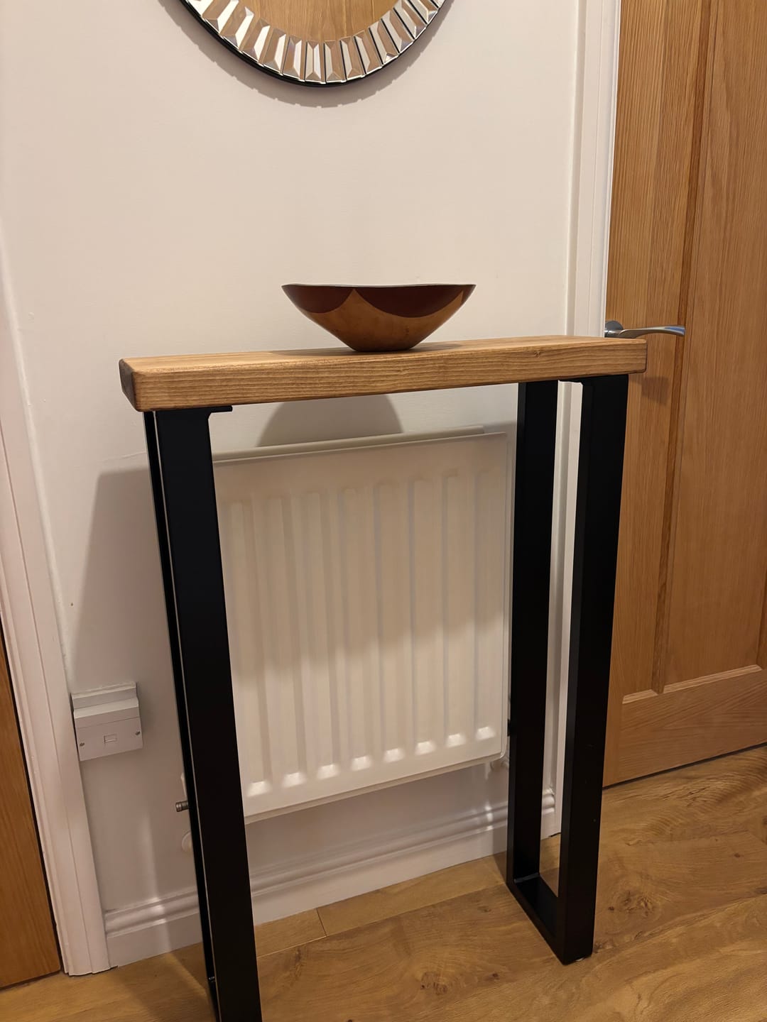 Customer photo review of Rustic Console Table  | 20cm Depth