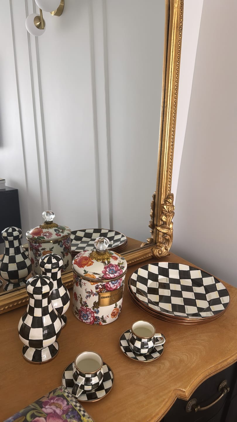 Customer photo review of Flower Market Mini Canister - White