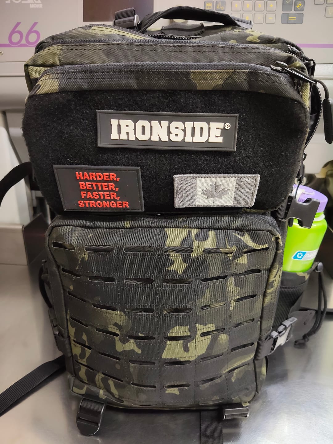 Customer photo review of Mochila IRONSIDE