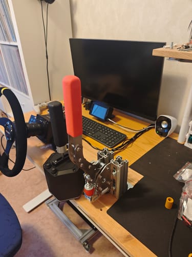 Customer photo review of Simsonn Racing Simulator Pressure Handbrake
