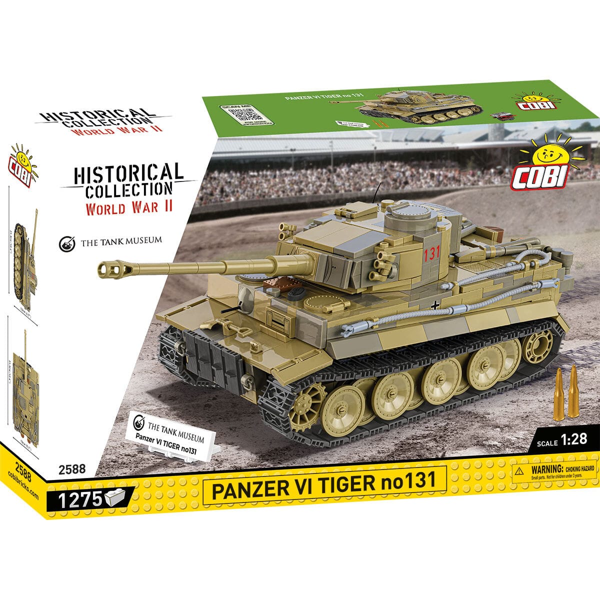 Customer photo review of COBI Tank Museum Panzer Tiger VI No. 131 Tank: Set #2588
