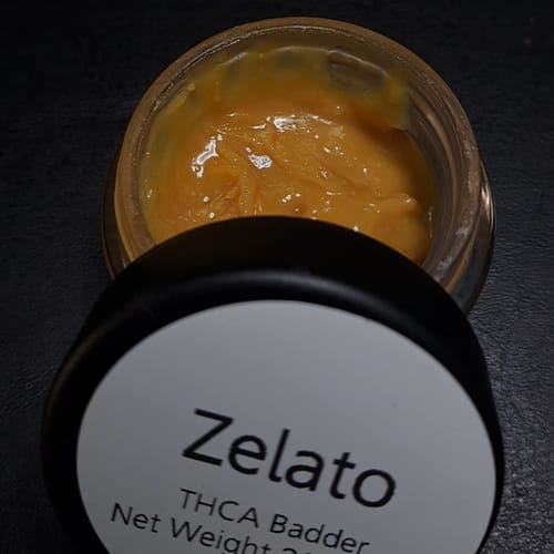 Customer photo review of Zelato | THCA Badder