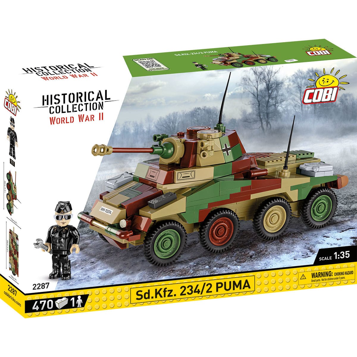 Customer photo review of COBI Sd.Kfz. 234/2 PUMA Armored Vehicle : Set #2287