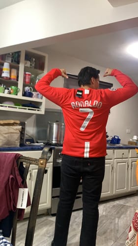 Customer photo review of Ronaldo 2008 - Manga Larga