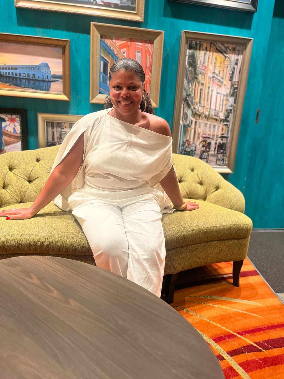 Customer photo review of Cape Top - Linen