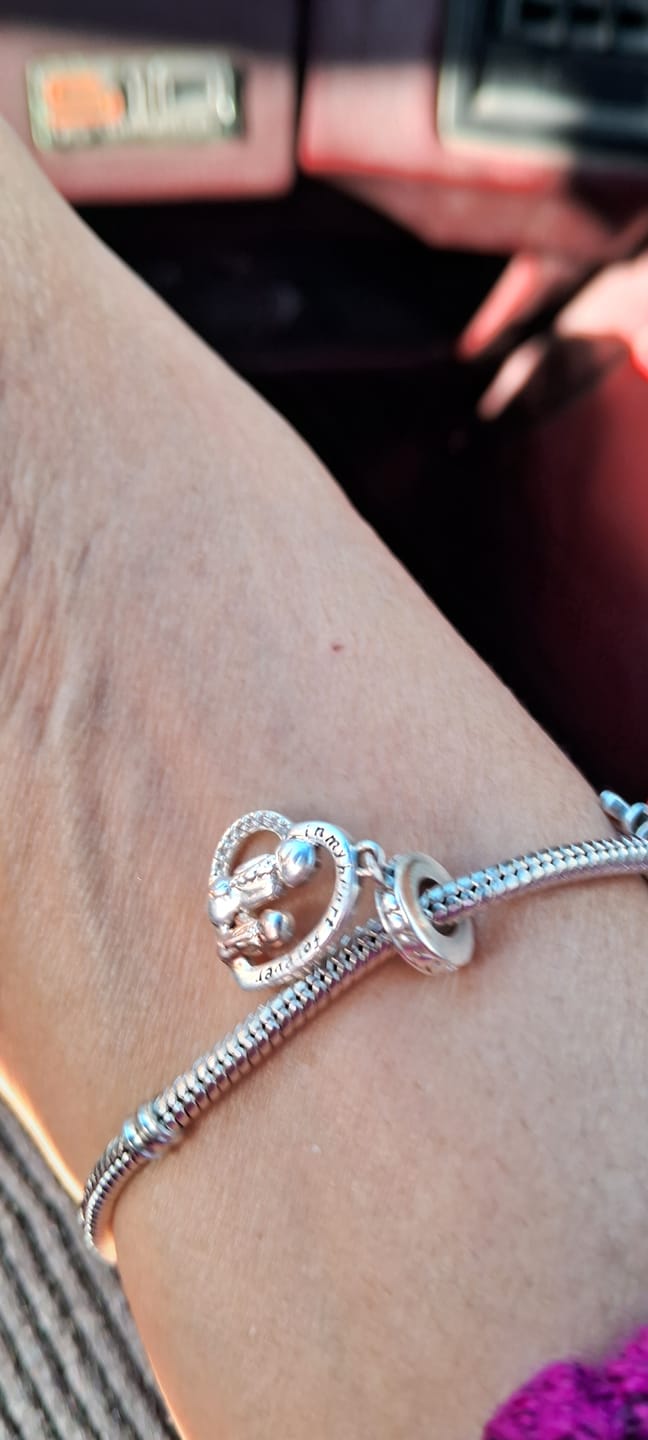 Customer photo review of Charm Mama "In My Heart Forever"