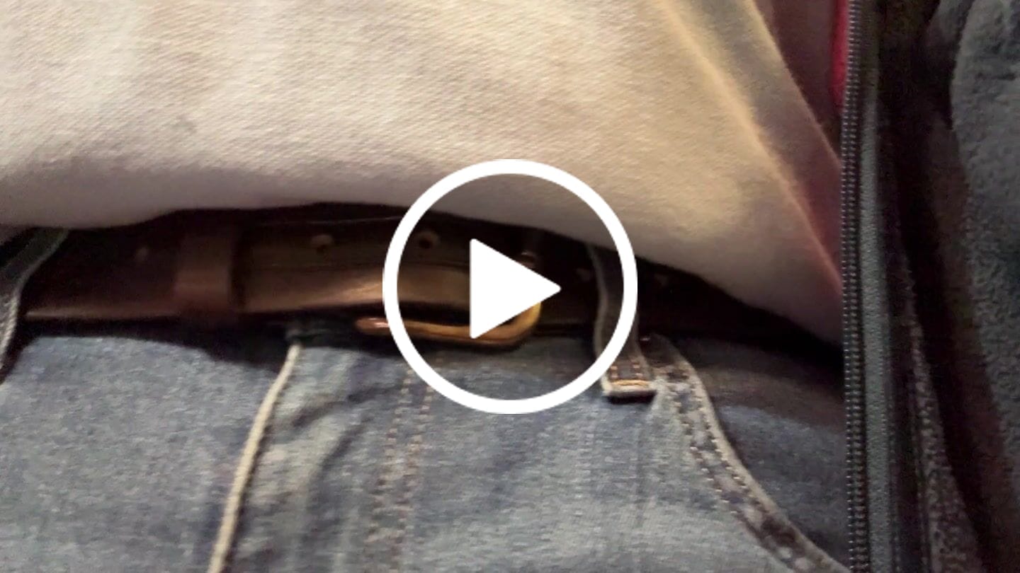 Customer video review of Mystery Box  - One Less Than Perfect Full-Grain Leather Belt