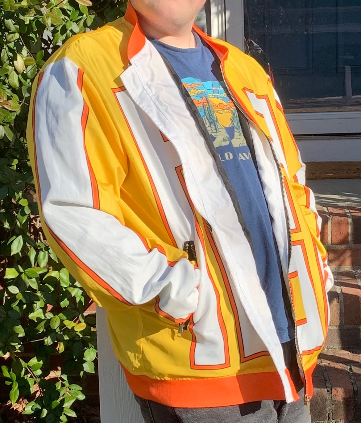 Customer photo review of Fat Gum Taishiro Toyomitsu Bomber Jacket