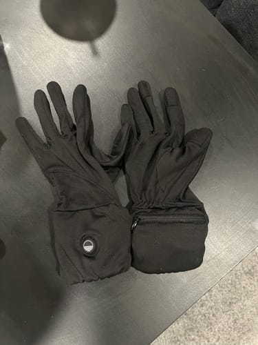 Customer photo review of Toasty Touch® Ultra Thin Heated Gloves