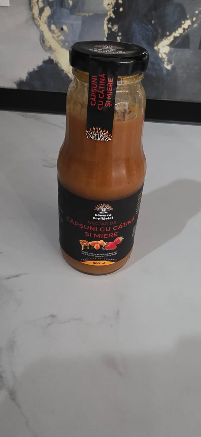 Customer photo review of Nectar de Căpșuni cu Cătină și Miere - 300ml