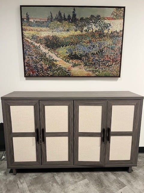 Customer photo review of Vincent van Gogh Garden at Arles Wall Art Canvas Print