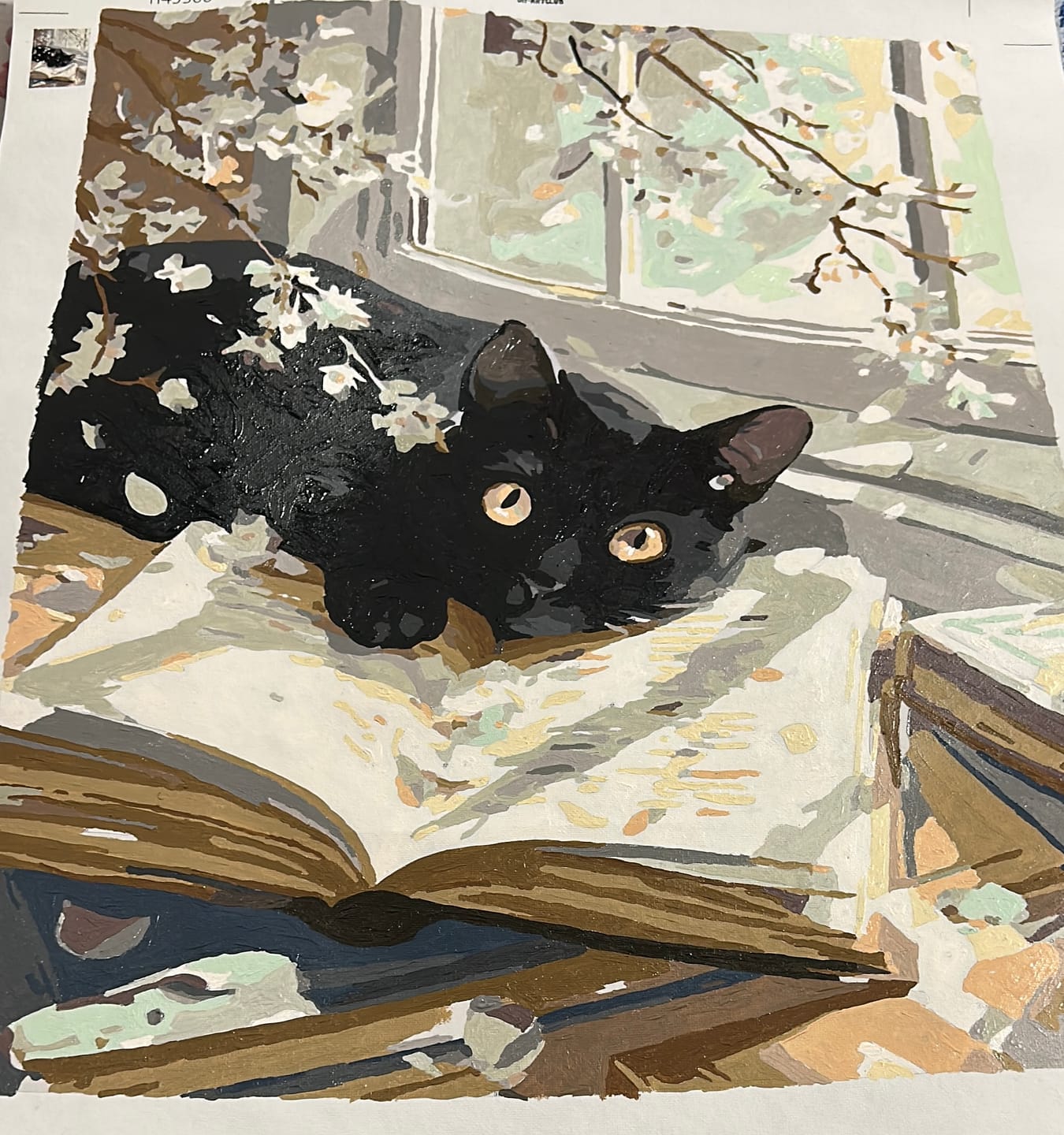 Customer photo review of The story keeper | Paint by Number