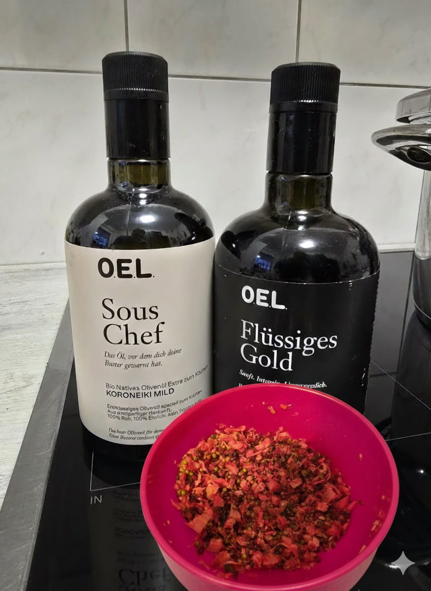 Customer photo review of Starter Set - Flüssiges Gold & Sous Chef