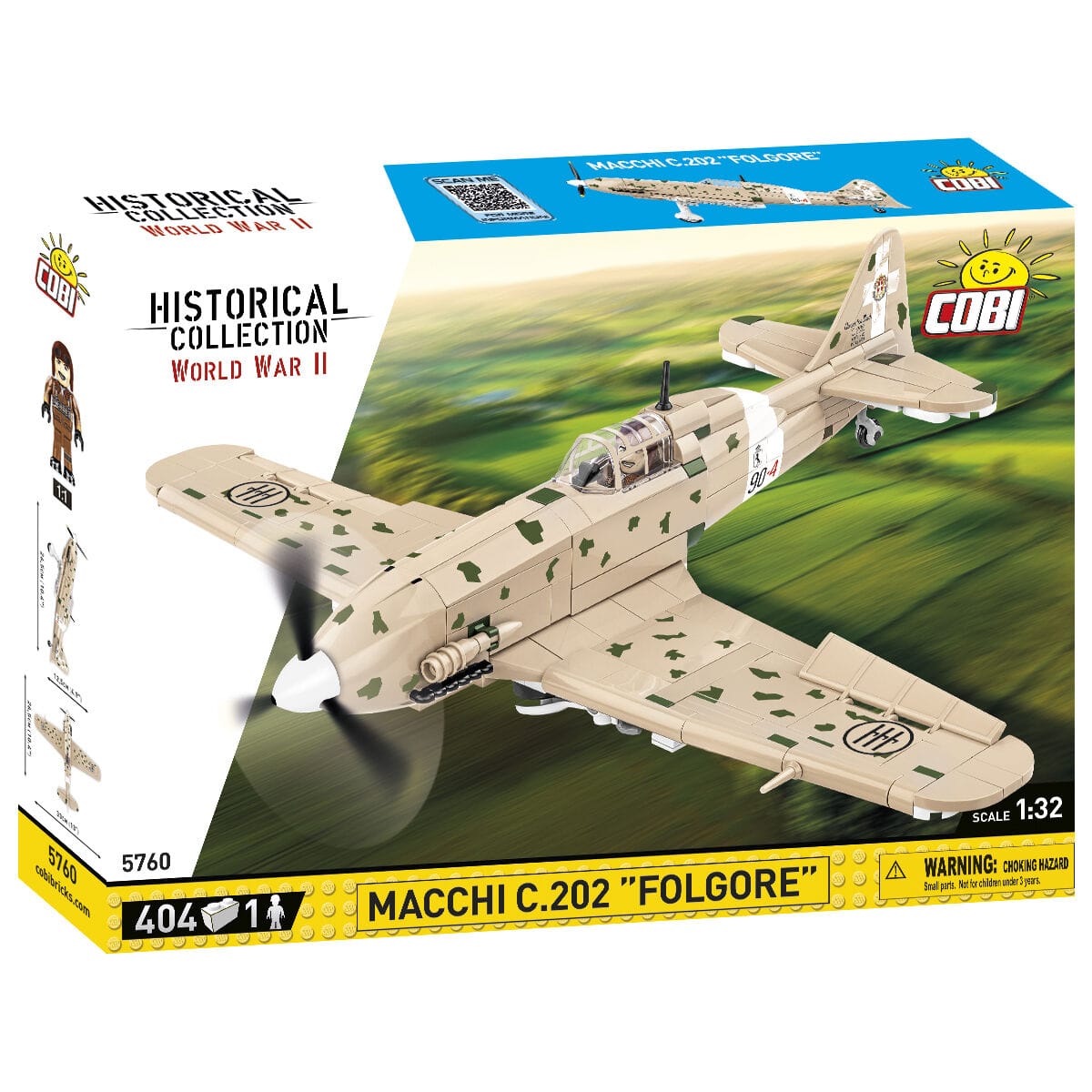Customer photo review of COBI Macchi C.202 "Folgore" Fighter : Set #5760