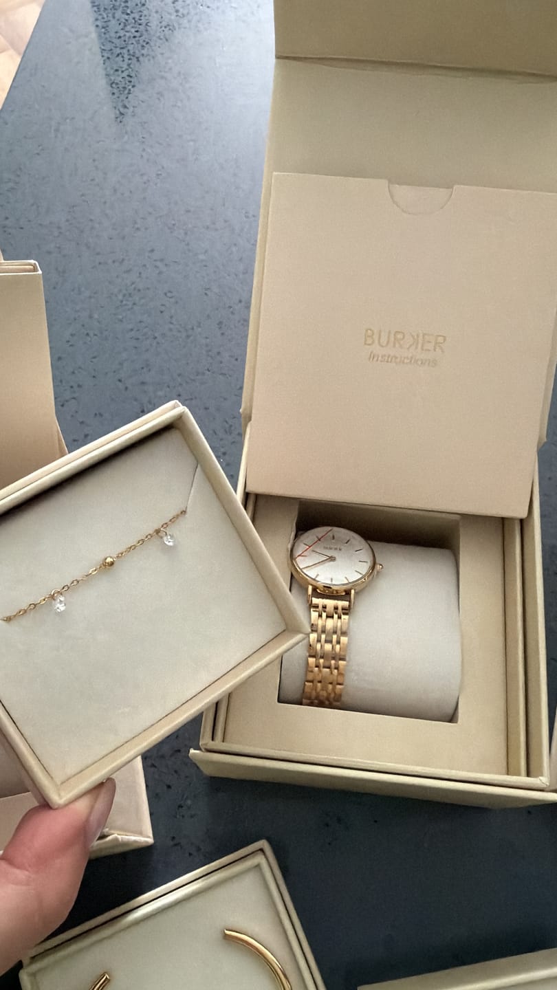 Customer photo review of Ruby Petite Gold White