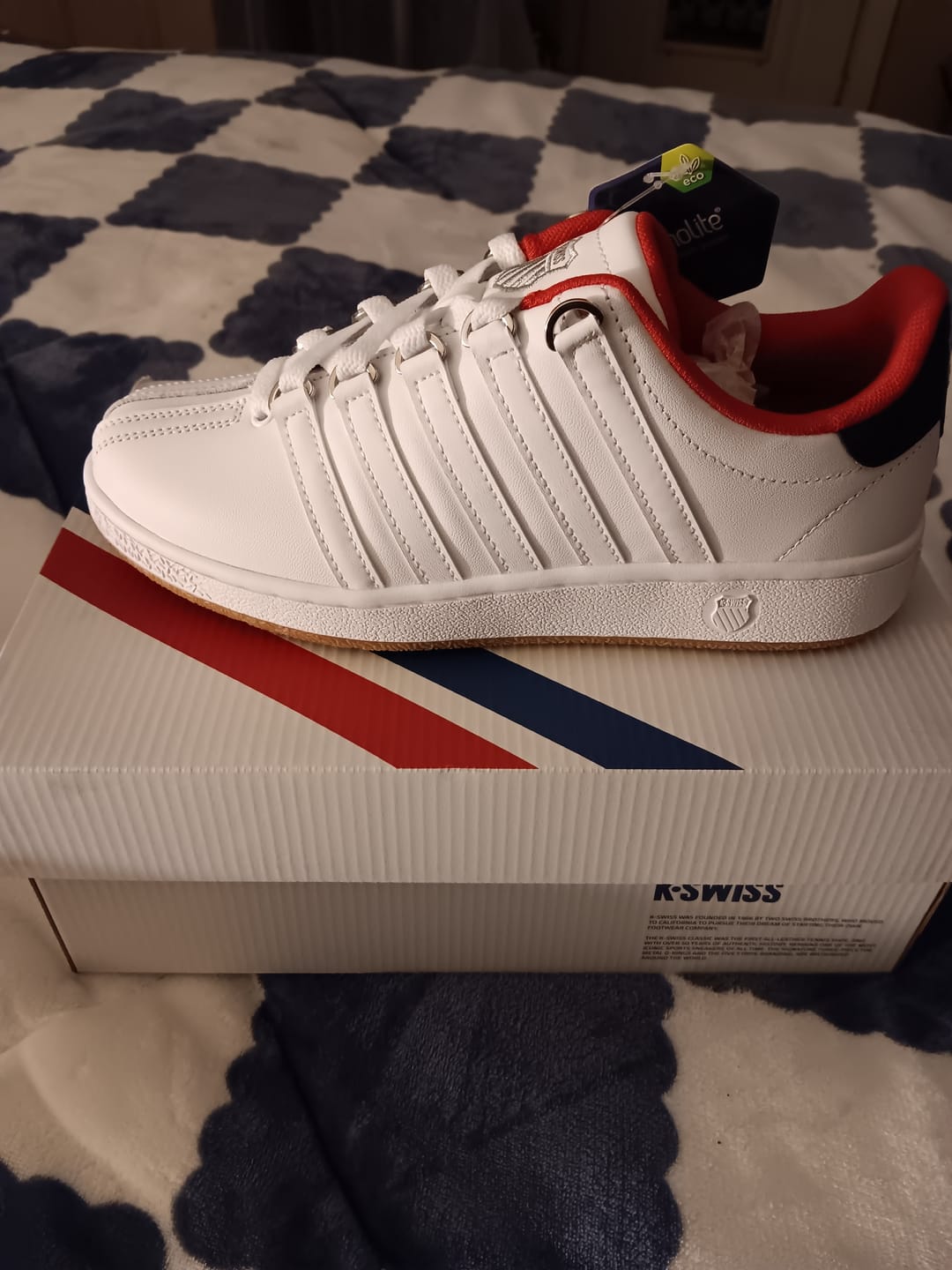 Customer photo review of 93629-138-M | COURT PRO II CMF SP | WHITE/RASPBERRY SORBET