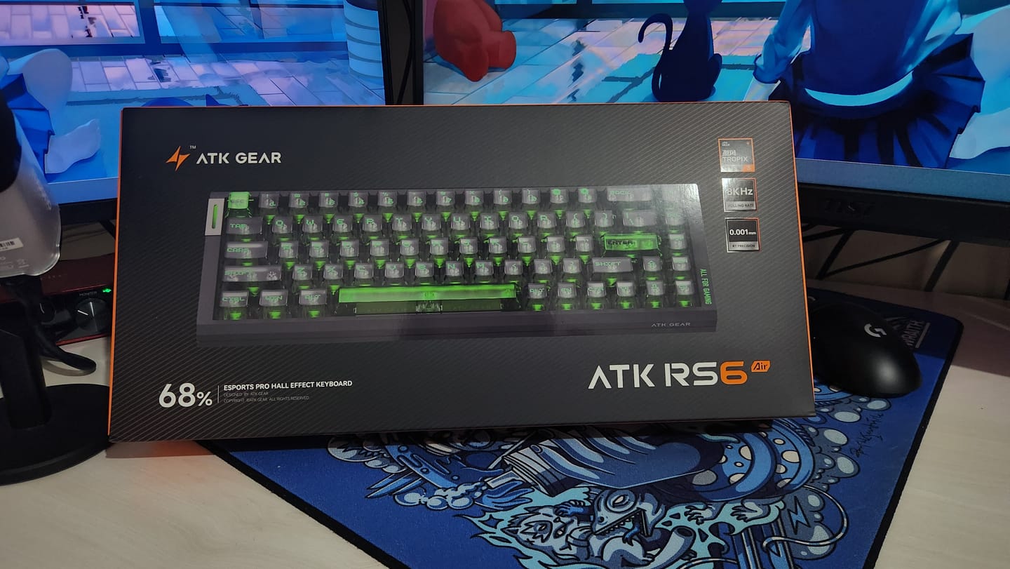 Customer photo review of ATK RS6 Air Klavye (Manyetik Switch / HE)