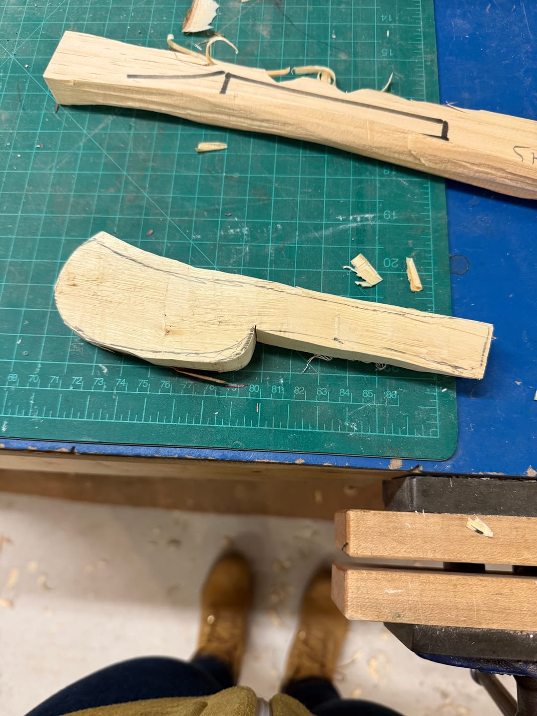 Customer photo review of Wood Carving Basics (2h)