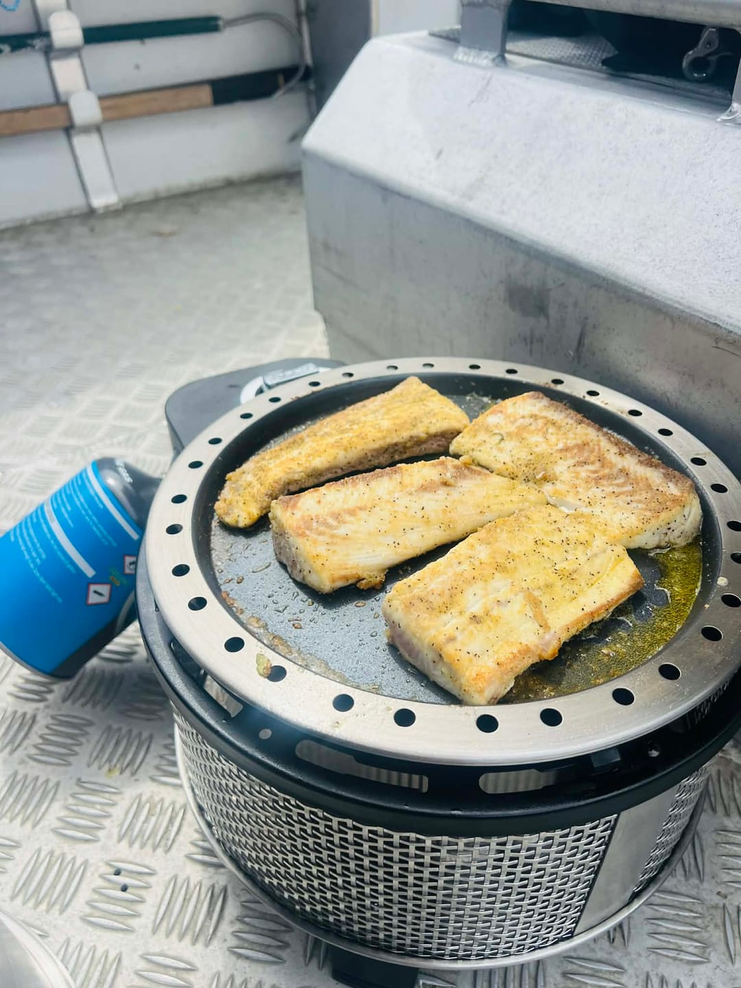 Customer photo review of COBB Grill Gas Bundle