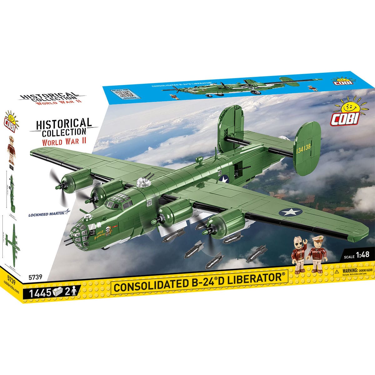 Customer photo review of COBI Consolidated B-24D Liberator Bomber : Set #5739