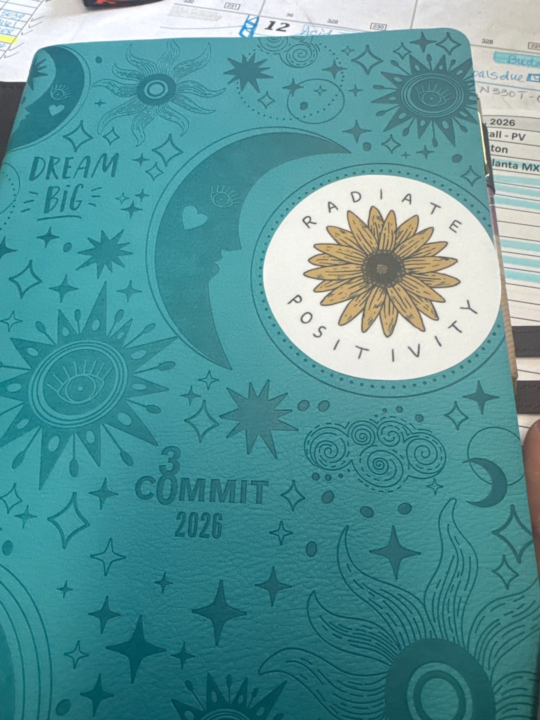 Customer photo review of Mental Health Stickers - 10 Pack