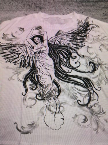 Customer photo review of 'MY ANGEL' TEE