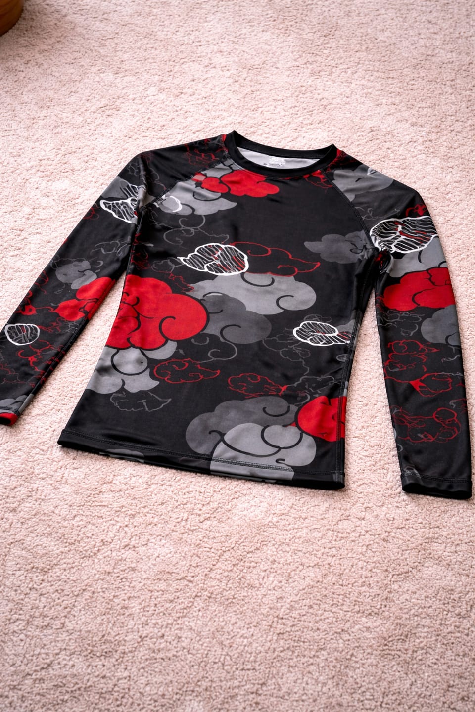 Customer photo review of Dark Cloud Rising BJJ Rashguard