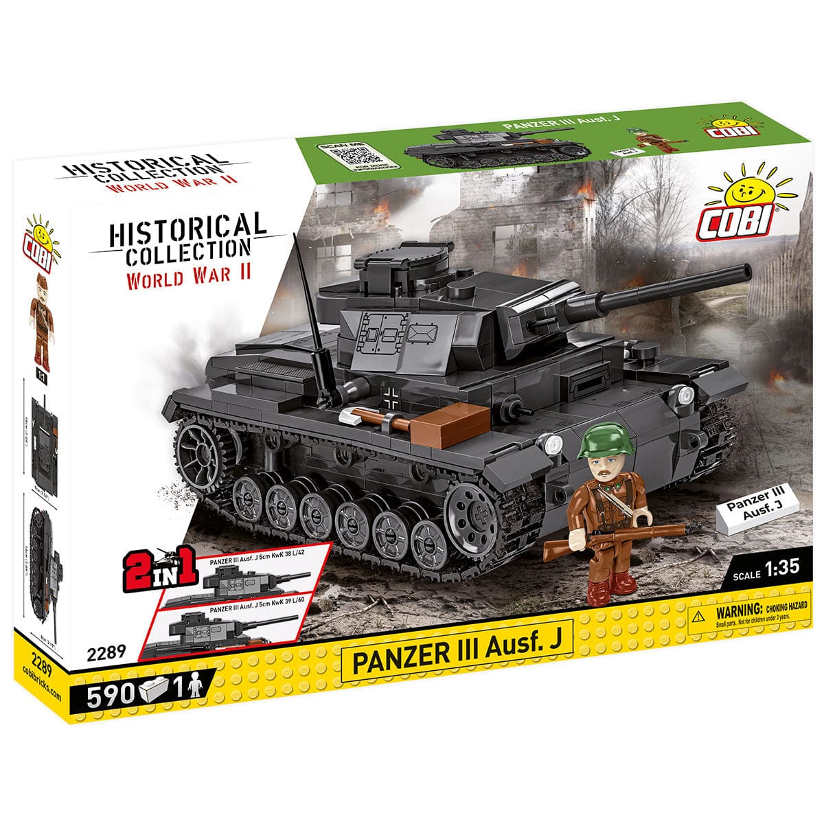 Customer photo review of COBI Panzer III Ausf. J Tank : Set #2289