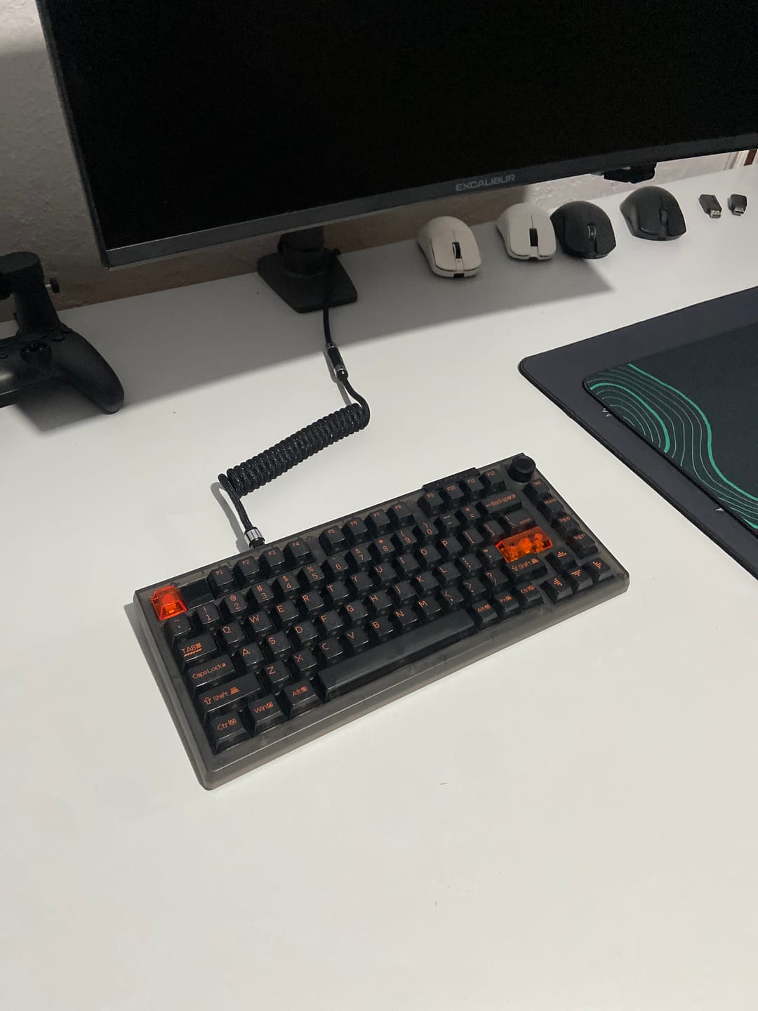 Customer photo review of Darmoshark Top75 HE Wired Klavye (Manyetik Switch / HE)