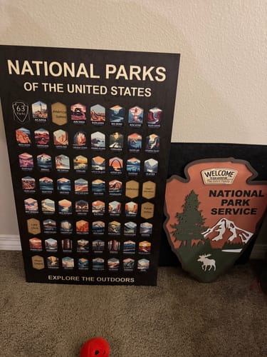 Customer photo review of National Park Service LOGO Sign - Welcome EMBLEM (Moose Design)