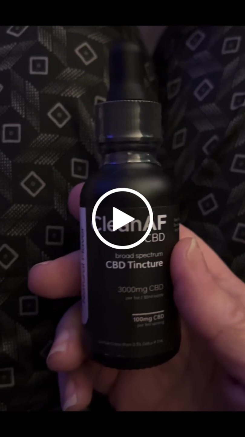 Customer video review of Natural Regular Strength CBD Tincture