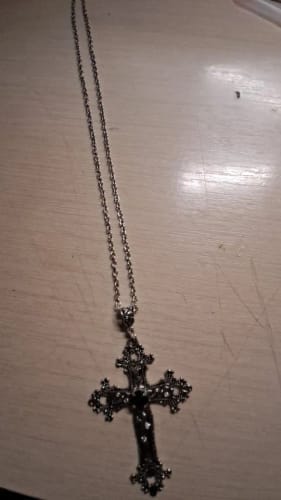 Customer photo review of 'RELIC CROSS' NECKLACE