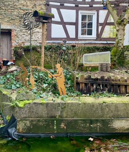 Customer photo review of Gartenstecker Angler