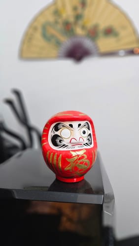 Customer photo review of Daruma Japonais Rouge - 9 à 15 cm