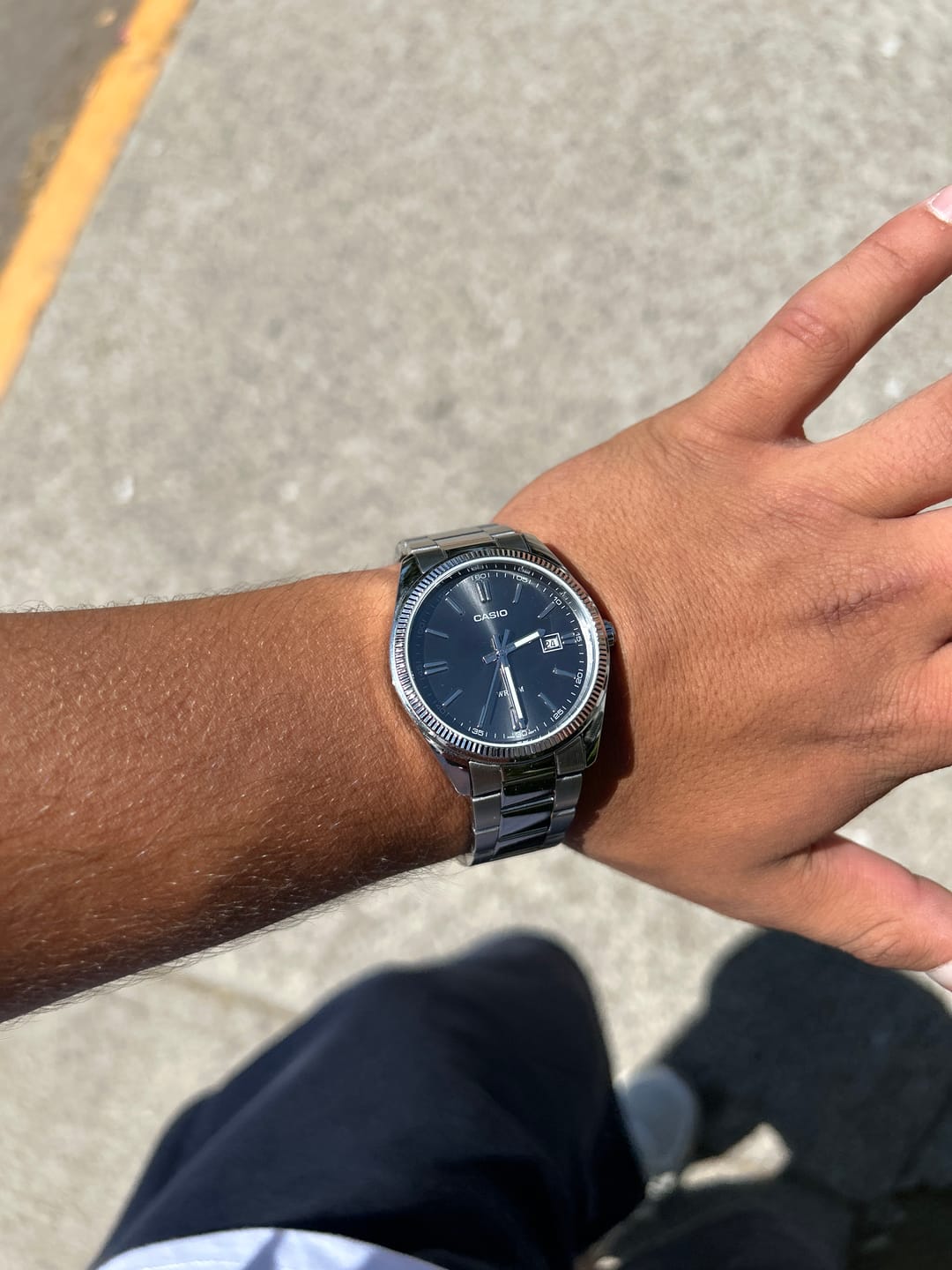 Customer photo review of Reloj Casio Análogo MTP-1302D-1A1V Negro 38,5mm