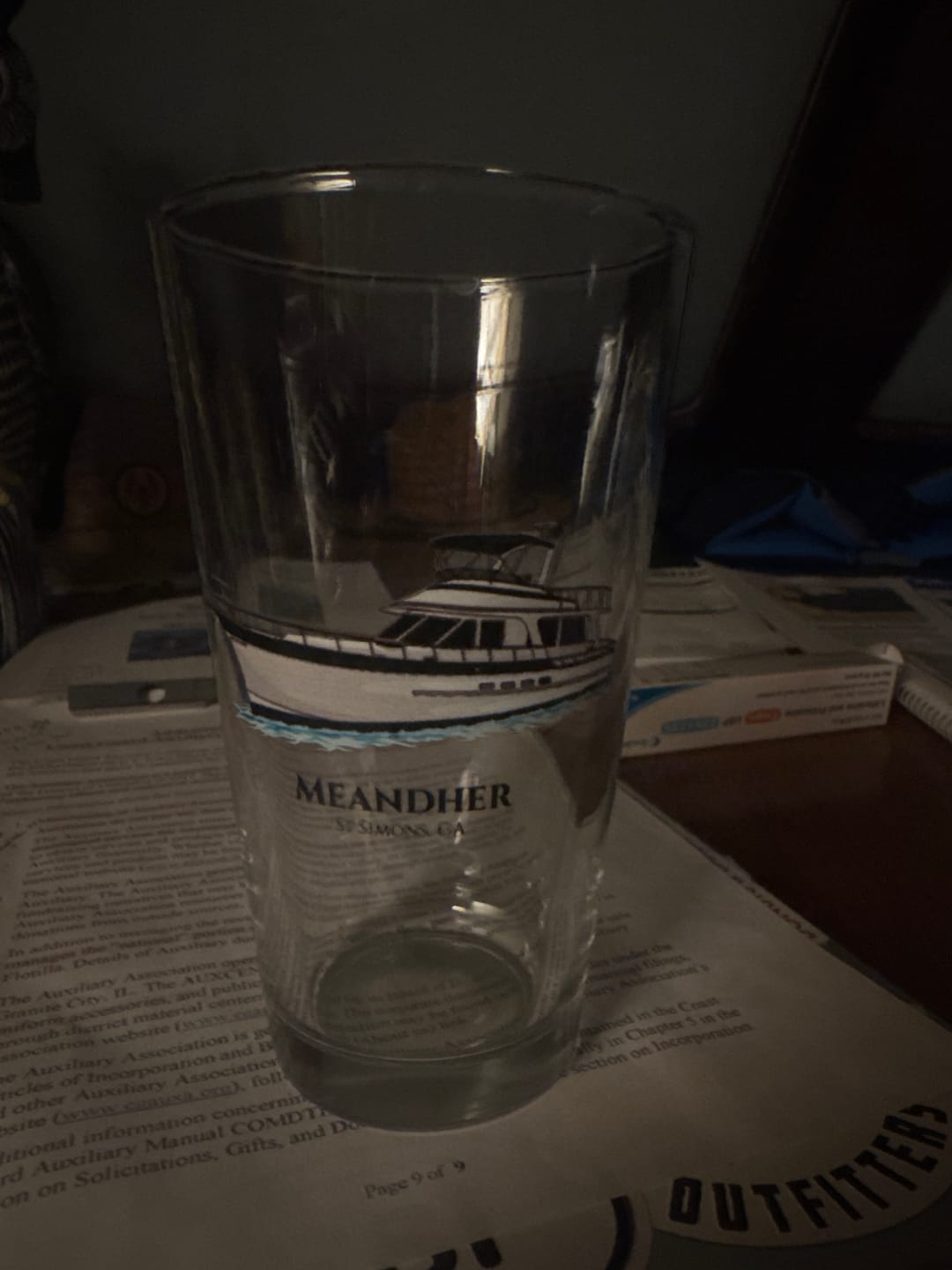 Customer photo review of Custom Pint Glasses