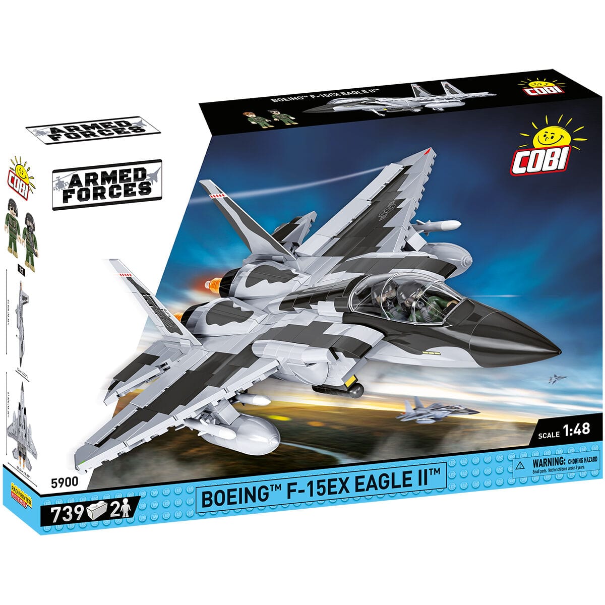 Customer photo review of COBI Boeing F-15EX Eagle II Fighter Jet : Set #5900