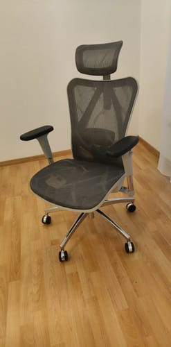 Customer photo review of Sihoo M57 Full Mesh Breathable Office Chair for Sedentary Lifestyle