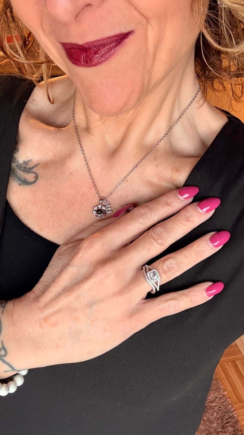 Customer photo review of Silver Majestic Ring
