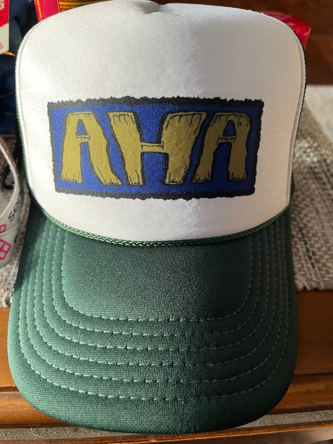 Customer photo review of 1-Custom Trucker Hats