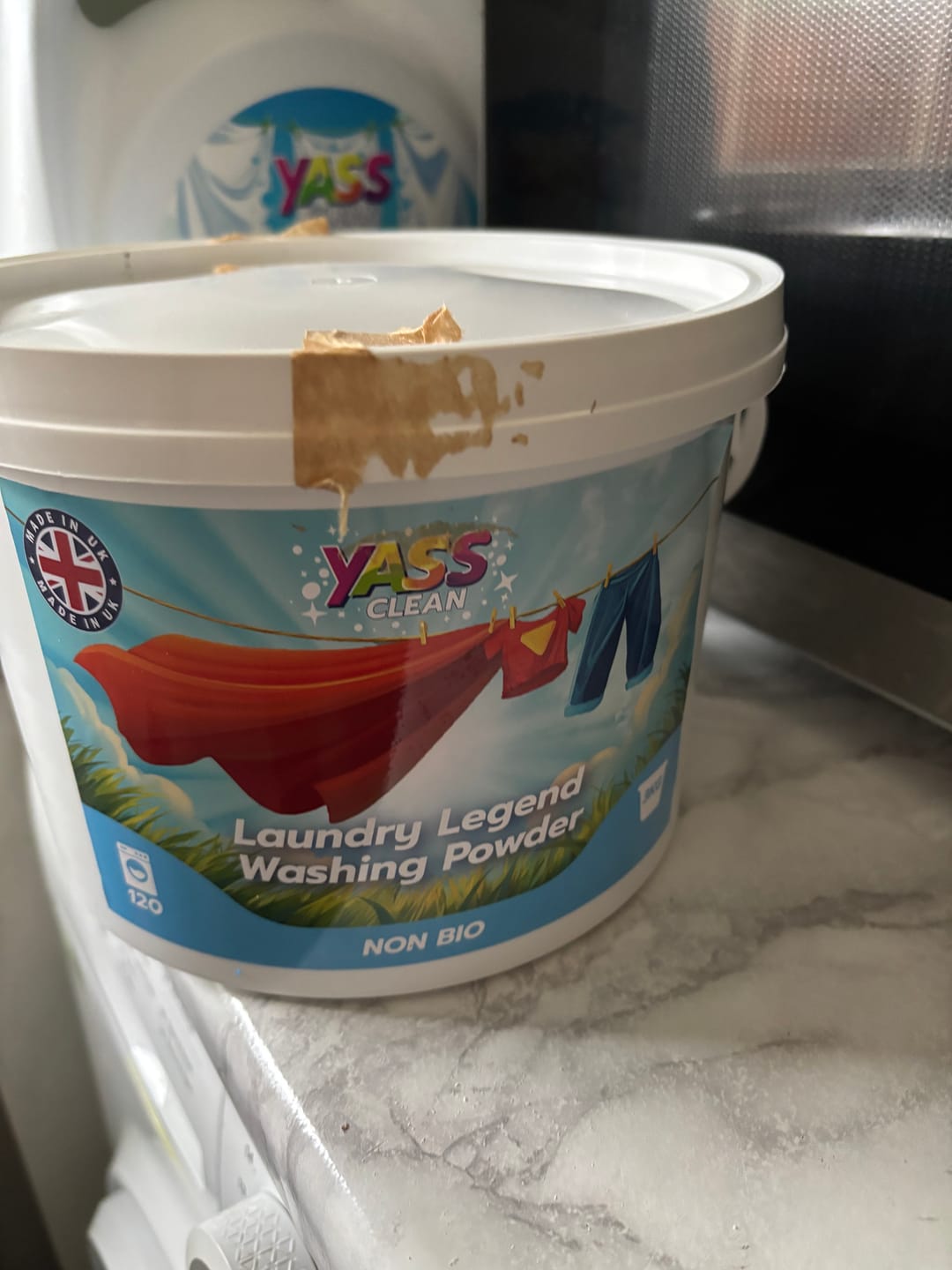 Customer photo review of Laundry Legend Washing Powder - PRE ORDER