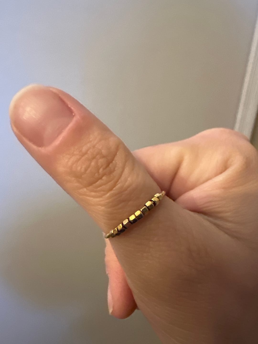 Customer photo review of Alison Fidget Ring