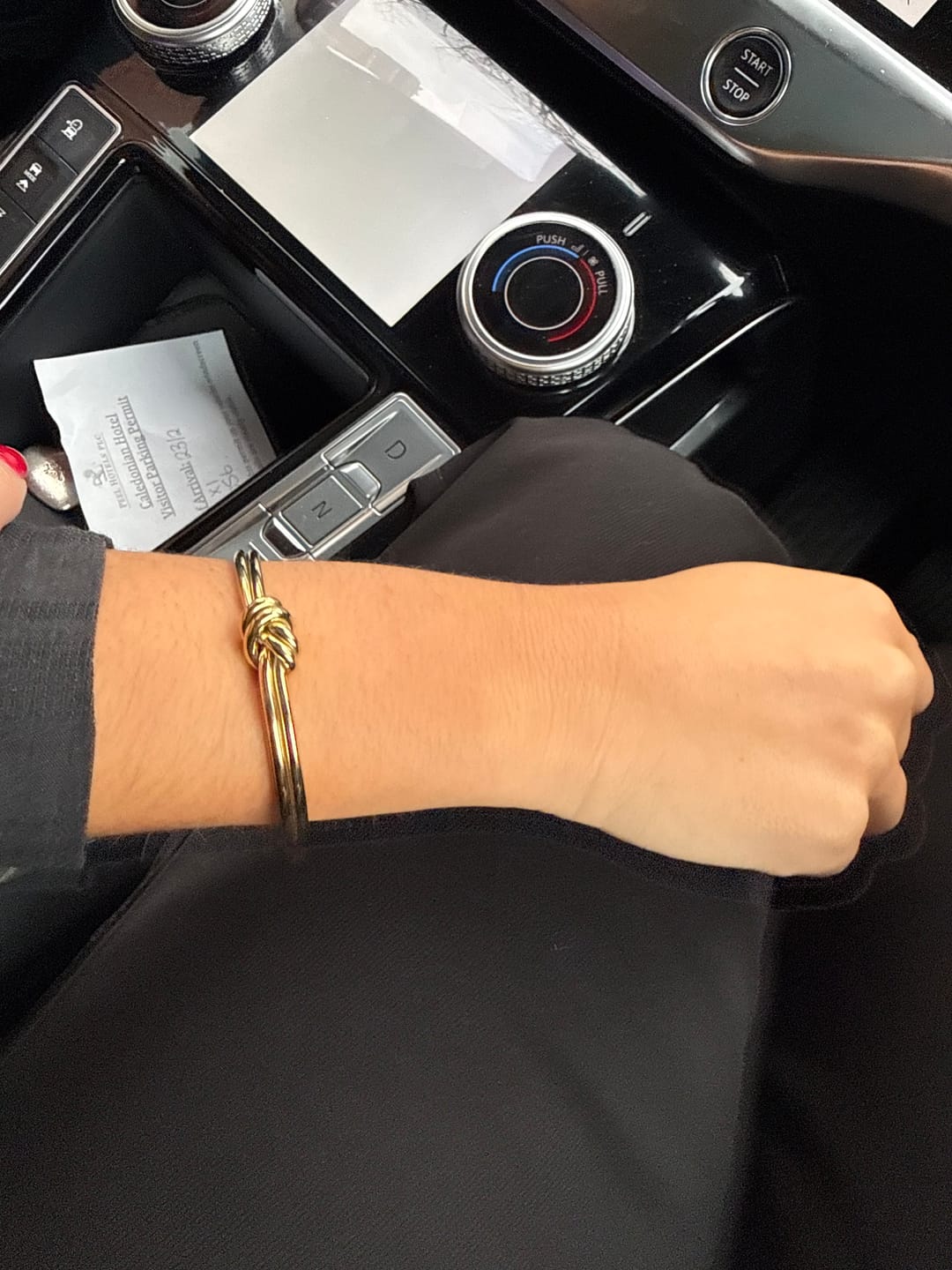 Customer photo review of Knot Bangle