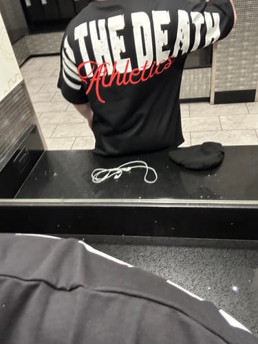 Customer photo review of MADE-TO-ORDER | Origins Oversized Tee